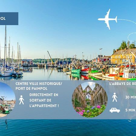 Magnifique T2 Coeur De Ville Port A Pieds Paimpol Dış mekan fotoğraf